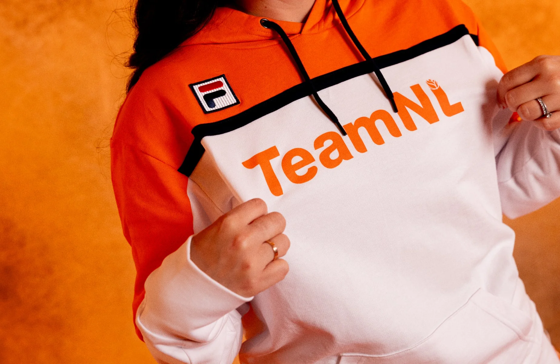 Fila TeamNL Hooded Sweater - Dames - Image 6