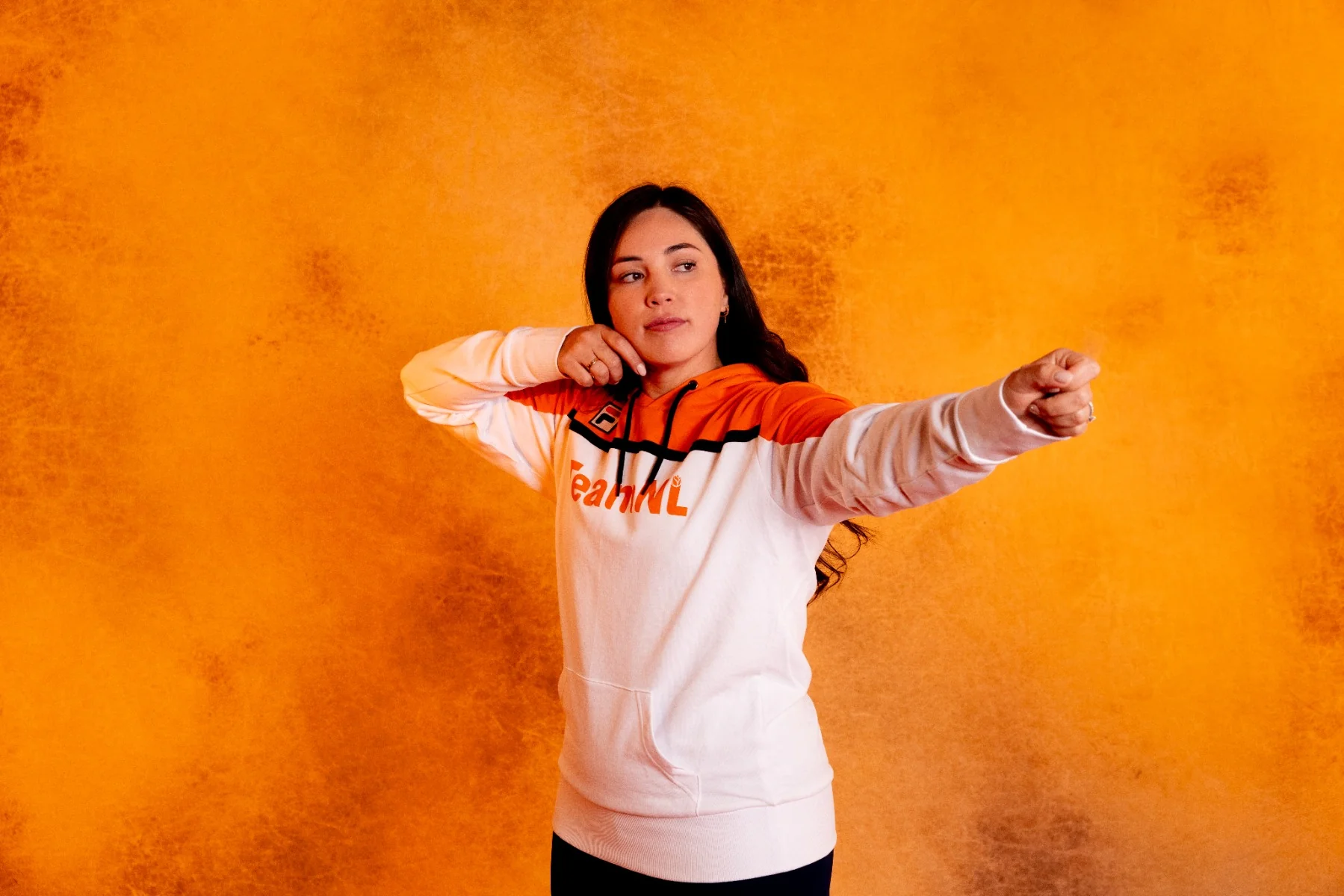 Fila TeamNL Hooded Sweater - Dames - Image 7